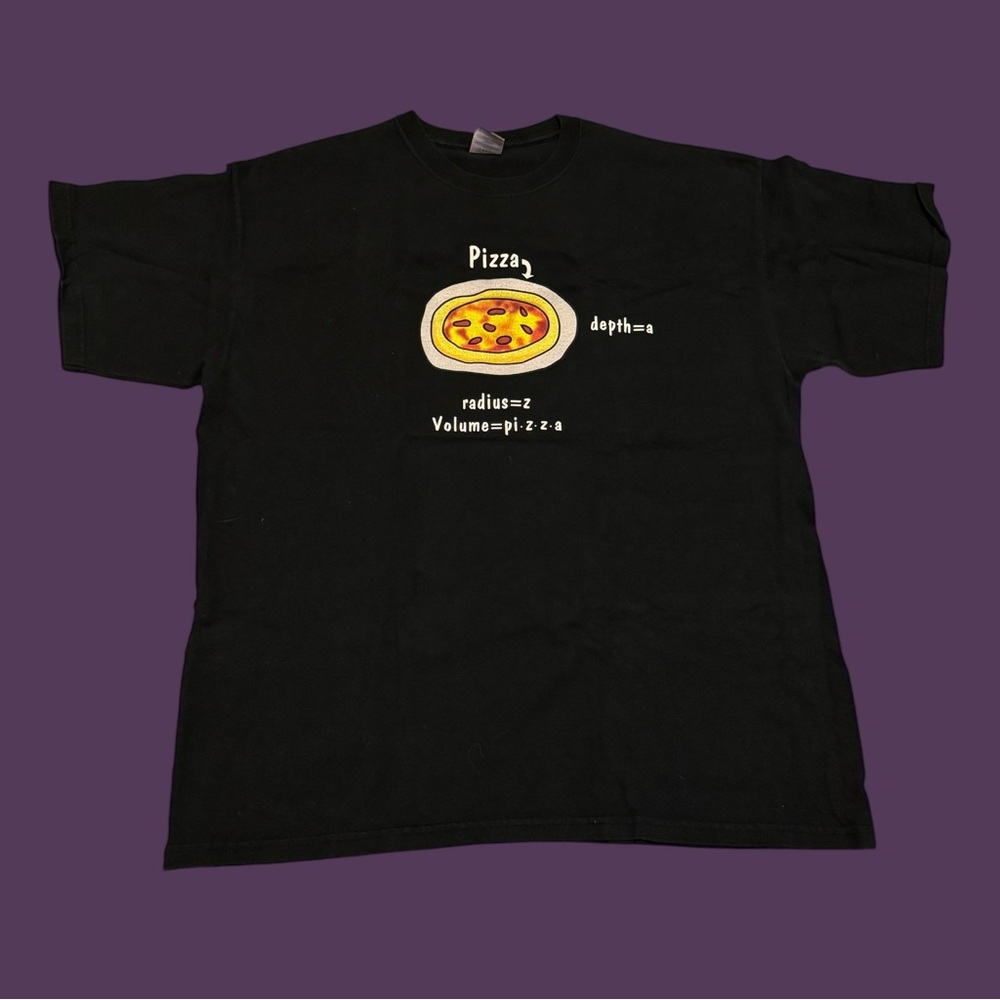 Funny Math League Mathletes Shirt Minnesota Pizza Equation Pi Y2K Geek Cute